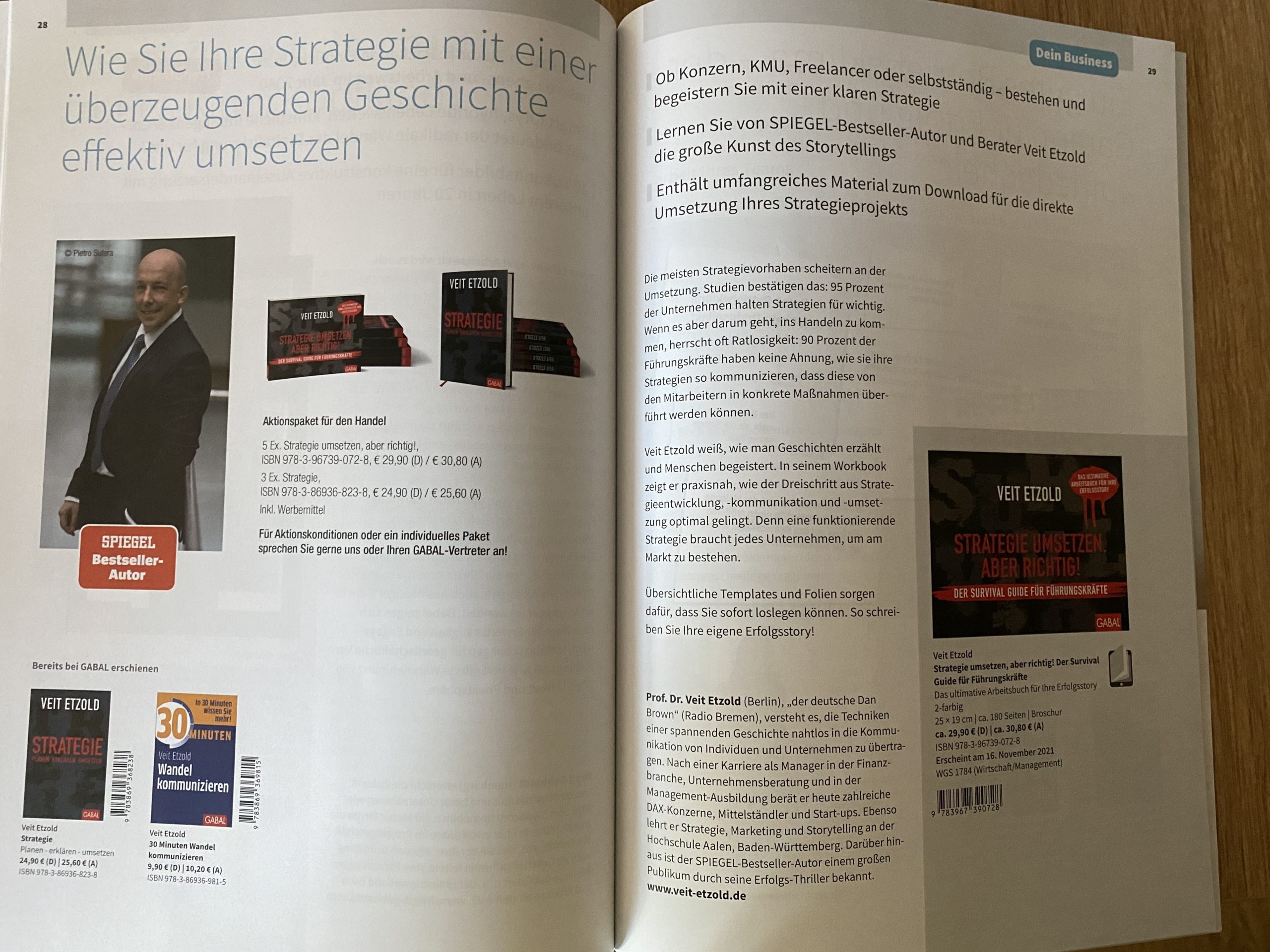 Vorschau für mein neues Strategie Buch